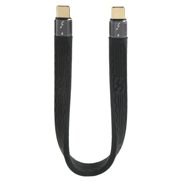 Type C-kabel 40 Gbps dataoverføring 8K ved 60Hz videoutgang 100W PD hurtigladekabel FPC-design