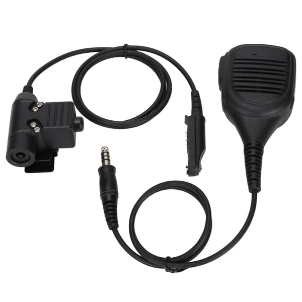Håndmikrofon U94 PTT 7,1 mm håndmikrofon med U94 PTT til Baofeng UV9R PLUS UVXR BF9700