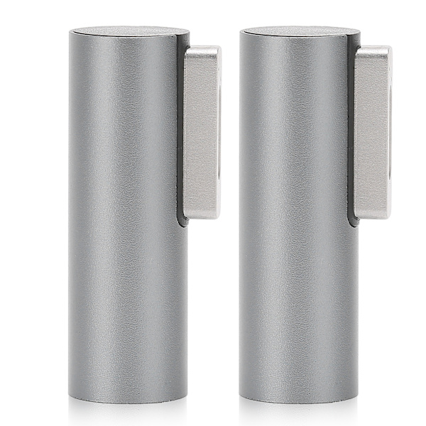 2 STK Magnetisk T-spidsadapter DC hun til Magsafe 2 Maksimal understøttelse 5A 18,5-20V PD Magnetisk adapter til IOS bærbar computer