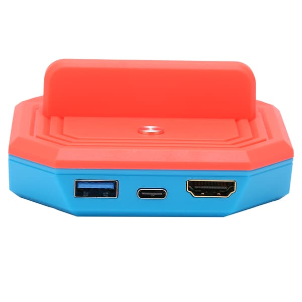 Laderstasjon for Gamepad for Switch Bærbar Videokonverterer for Gamecube Spillkontroller