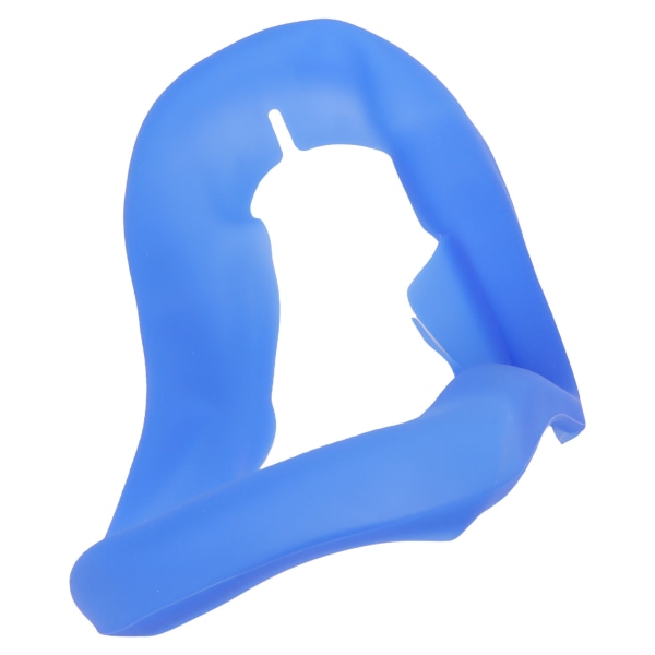 Silikon VR Cover för Quest 2 Svettsäker Ljussäker Ansiktskudde Washbale Insert VR Face Nose Pad Dark Blue