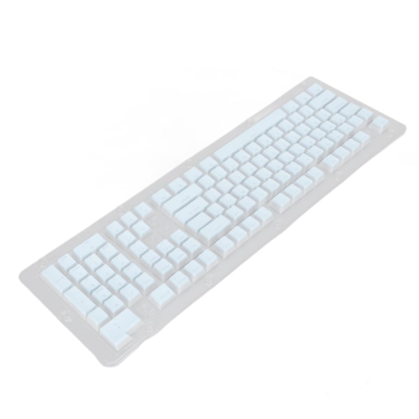 PBT Keycaps High Low Layout Double Layer 2 Color 108 Keys Mechanical Keyboards for 61 87 104 108 Keyboard Blue