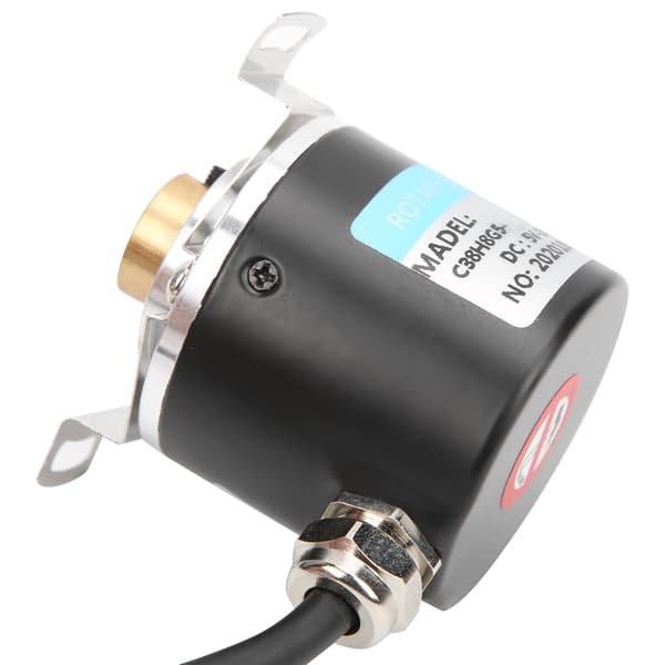ABZ Encoder Inkrementell 3-fas Halv Hollow Shaft 6mm Motor Reducer Utrustning DC524V(C38S6G5800ZG24N )