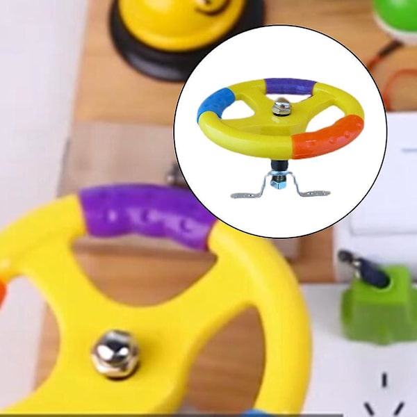 Bil Ratt Leksak Interaktiv Ratt Pedagogisk Lärleksak