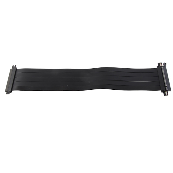 PCIE 4.0 X16 Extremt flexibel 180 graders höghastighets GPU-förlängningskort Riser-kabel för RX6900XT RX6800XT RTX3090ti Svart 45cm/17.72in