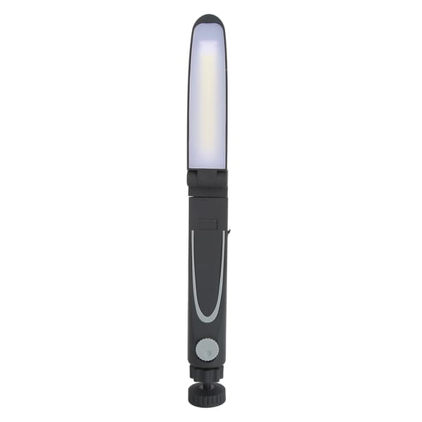 COB LED Arbejdslommelygte USB Foldbar Trinløs Dæmpning Lommelygte Udendørs Nødlys