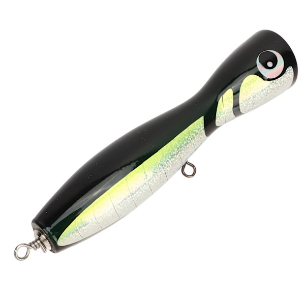 Fiske lokkemad Top Water Hard Bait Linden Reflekterende Havfiskeri Kunstig lokkemad til aborre tun kæmpe trevally ørred grøn