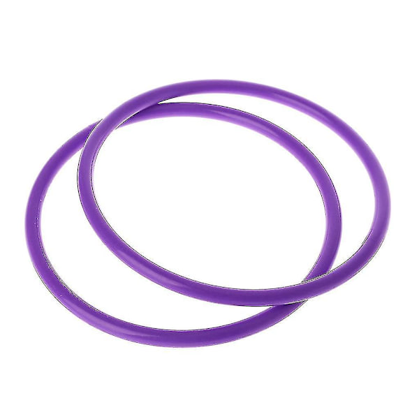 Plastkastningsringar - Roligt karnevalsspel för barn, set med 10 30 cm innerdiameter