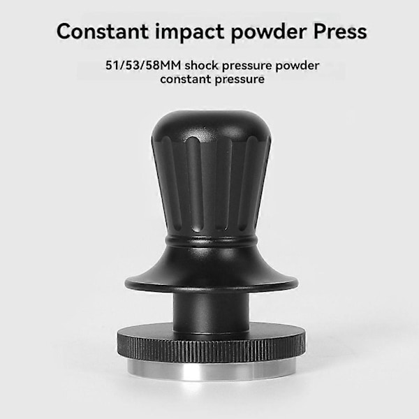 51 mm:n kahvipuristin, vakiovoimainen jauhepuristin