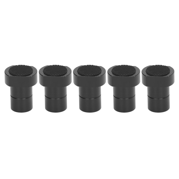 5 st bänkhund 19 mm aluminiumlegering träbearbetning klämma tapp bromsstopp för hantverk