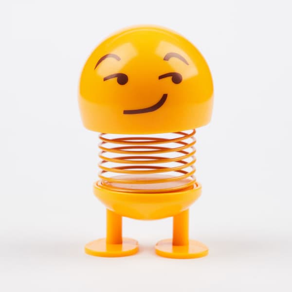 Søt fjærbelastet bobble head-leke for bilens dashborddekorasjon nr. 3