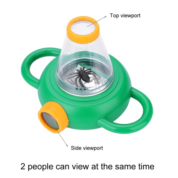 Two Way Insect Bug Viewer Pedagogiska leksaker 4x förstoring för barn Barn