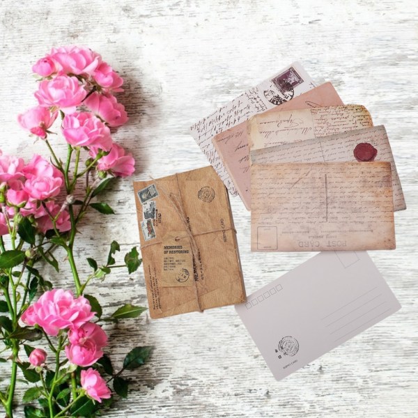 30 stk tilfeldig form retrostil postkort Unik DIY-gave til folk Påminnelse om gamle minner