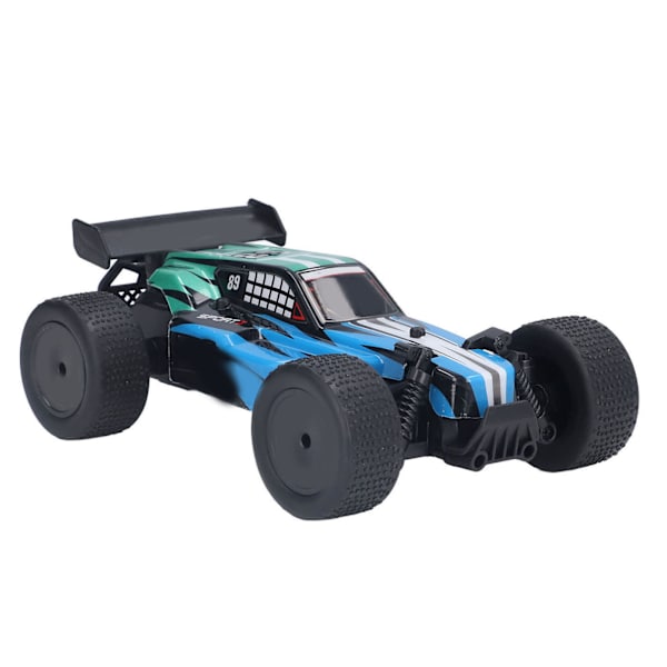 RC Racingbil 1:20 Uppladdningsbar 4-hjulsdrift Hög Hastighet Fjärrkontroll Bil Leksak Födelsedagspresent för Barn Blå