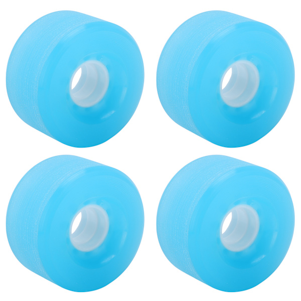 PUENTE 4 stk. 70x42mm skateboardhjul 80A Longboard Cruiser hjul reservedele blå