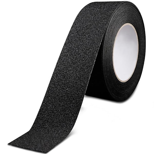 Reflekterande Dörrtröskelskydd för Bil 2 Tum Bred 16,4 Fot Repskydd för Bil Dörrkant Svart Lackskydd