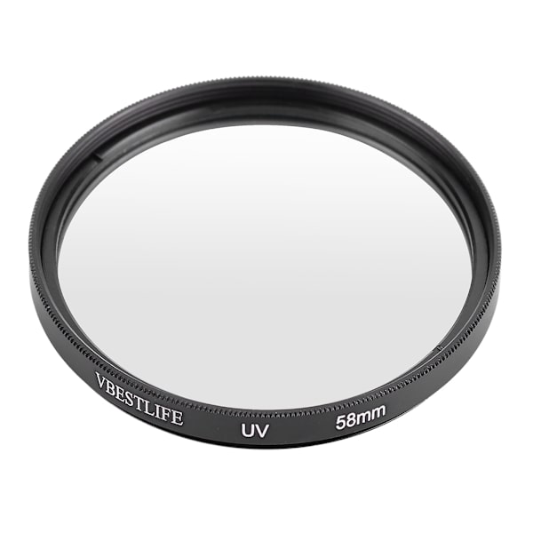 Ultraohut UV-suodatinlinssin suojaus DSLR-kameroihin 58 mm 58mm