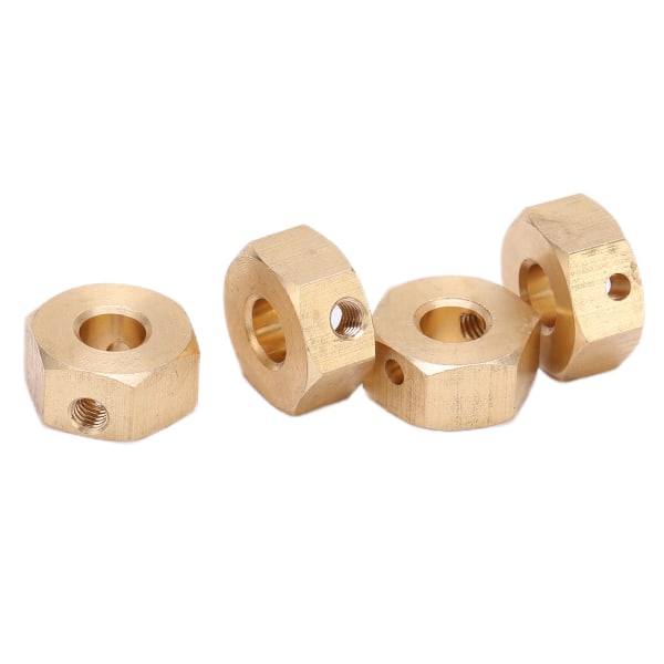 RC Hex Hex Adaptrar Mässing Robust Slitstark Utsökt utseende Enkel installation RC Hex Navförlängning för Axial8mm