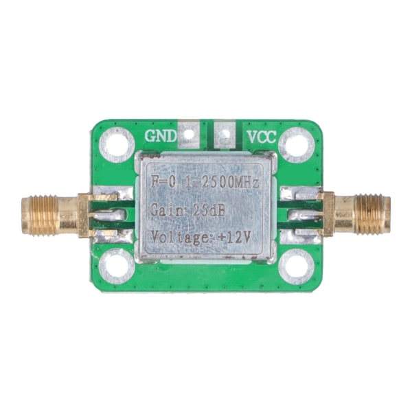 RF WideBand forstærker 0,12500MHz 12V 45mA 25dB High Gain Low Noise SMAK hun LNA forstærker