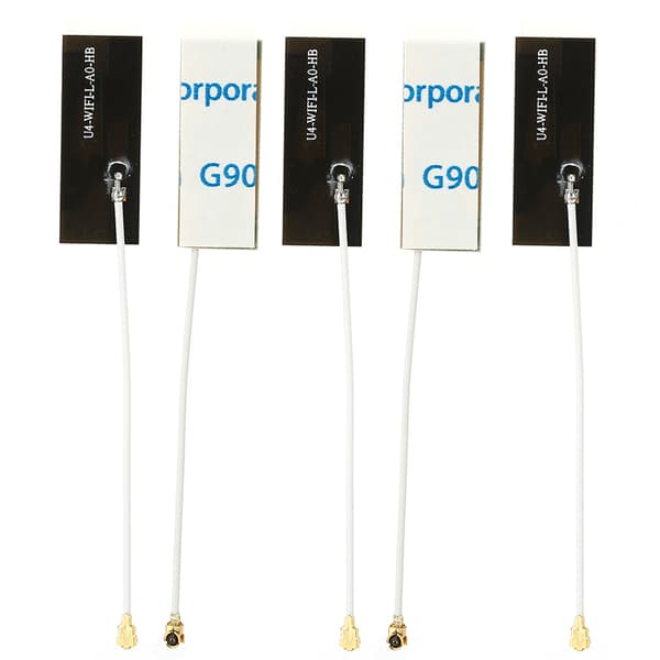 5 stk. 2,4g 5G Antenne Indbygget WIFI Antenne til IPEX1 Interface Trådløst WIFI Kort