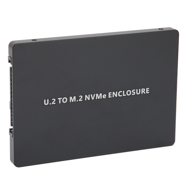 Harddiskboks U2BOX PCIE3.0 NVME til U.2 Adapterkort SFF8639 Aluminium U2 SSD KabinetSort
