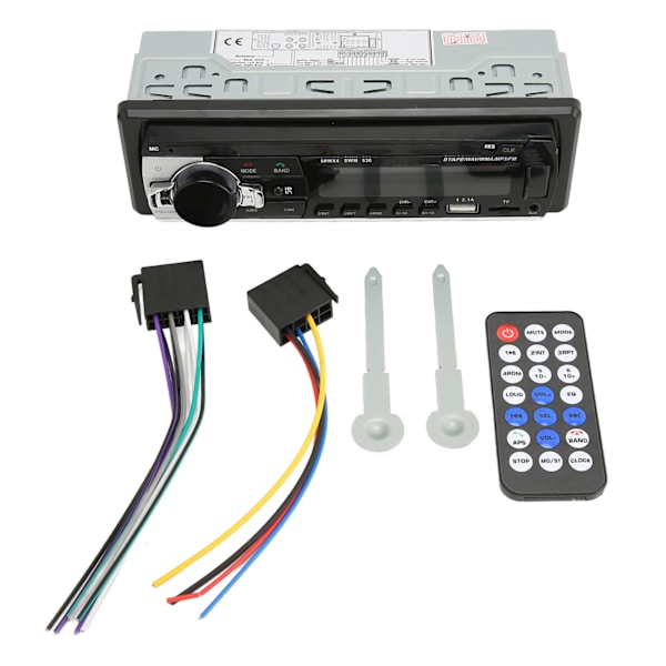 Auton stereot Bluetooth 5.0 Värikäs valaistus FM Häviötön äänenlaatu Autoradion vastaanotin MP3 WMA WAV FLAC