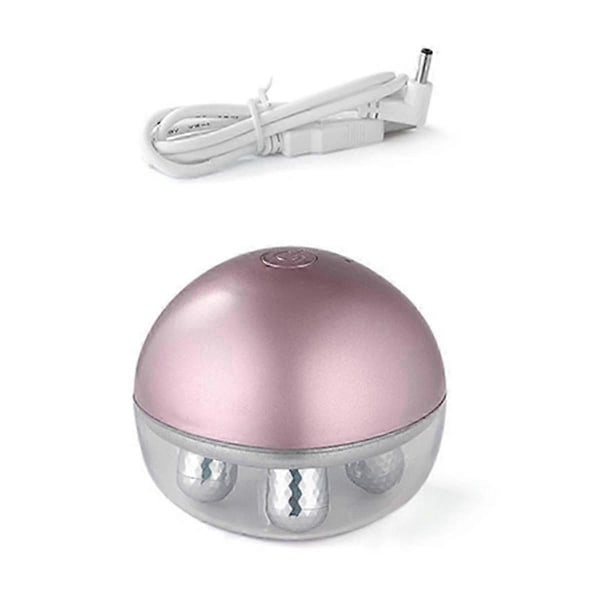 3D Ansigtsrulle EMS Mini Strøm Opstrammer Huden Fastgørende Ansigtsløftningsenhed Hud Fjern Ødem Reducerer Fine Linjer Massager