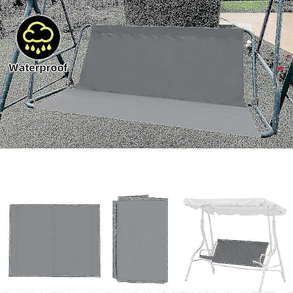 Ny reservdel för gungsitsöverdrag trädgård gungbänk/hängmatta 2/3 sitsar 148*100cm