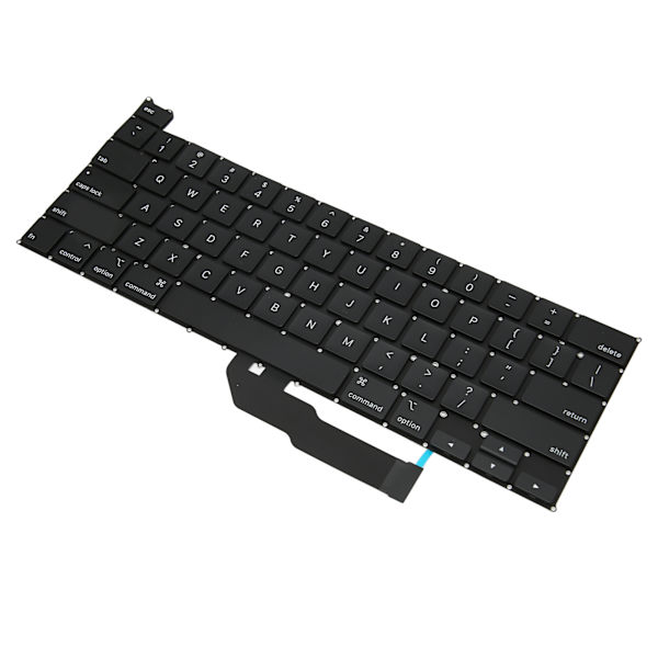 Laptop-tastatur Praktisk Slitesterk A2251-tastaturerstatning for OS Laptop Pro 13 Tommer 2020