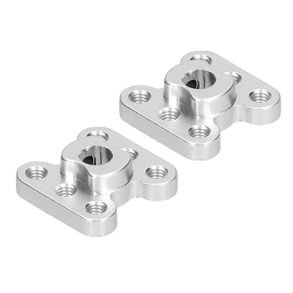 2 st Flänskoppling Aluminiumlegering 6 mm D Hål Lättvikts Flänskopplingskontakt för Intelligenta Robotar