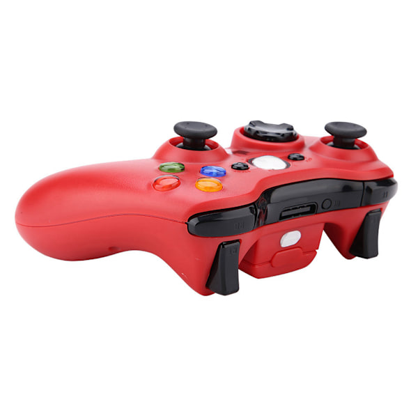 Trådlös handkontroll för XBox 360 spelkontroll Gamepad för XBox 360 för Win/XP/MAC (röd)