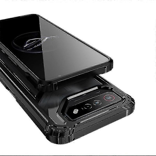 PC+TPU-deksel med holder for Asus ROG Phone 7 / 7 Ultimate