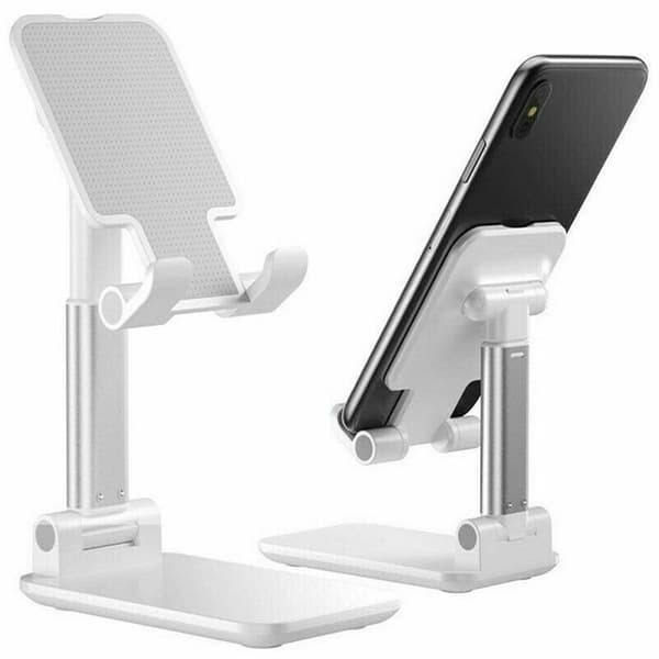 Metal Desktop Tablet Holder Foldbar Skrivebords Mobiltelefonholder Stand