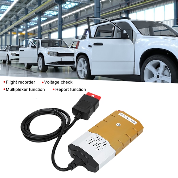 Diagnose Gold Series Kodescanner BDII OBD2 Diagnoseværktøj Universal