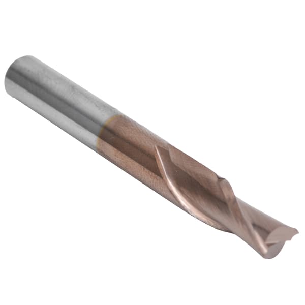 Dobbeltkantet fresebits Slitesterk rett fresebits for tre akryl PVC 6x6x12x50mm