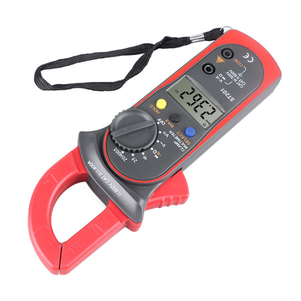 DC AC Strøm Spænding Modstand Tang Voltmeter Amperemeter Elektrisk Digital Multimeter Tangmåler