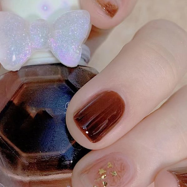 Nagellack Gel Vattenbaserad Hög Glans Blank Hållbar Frostad Nagellack för Damer B11