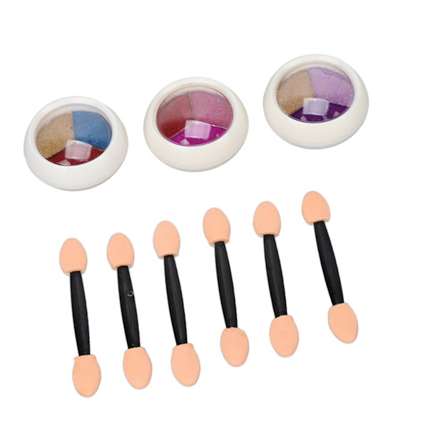 Spegeleffekt Nail Powder Salon Utsökt holografiskt metalliskt Nail Art pulver med applikator för konstnär