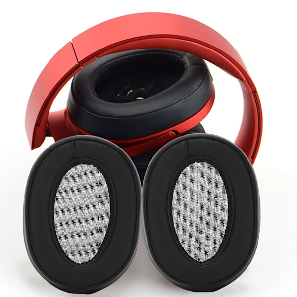 1 par bærbare proteinøretelefoner, erstatningsøreputer, tilbehør til Sony MDR-100ABNsvart