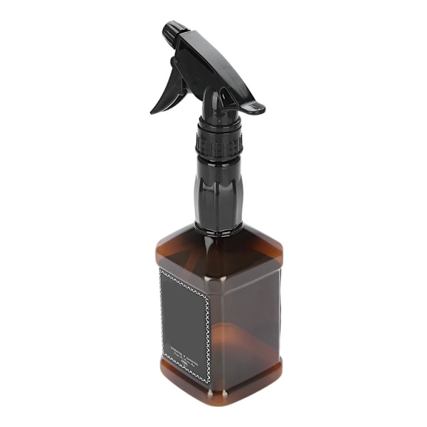 650 ml Frisörsprayflaska Salon Barber Hair Tool Påfyllningsbar vattensprutflaska Brun