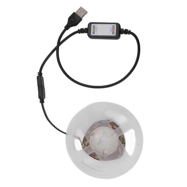 LED-båndlys Strip Lightc Perler USB Bluetooth APP-kontrol til rumindretning 5V 2 m