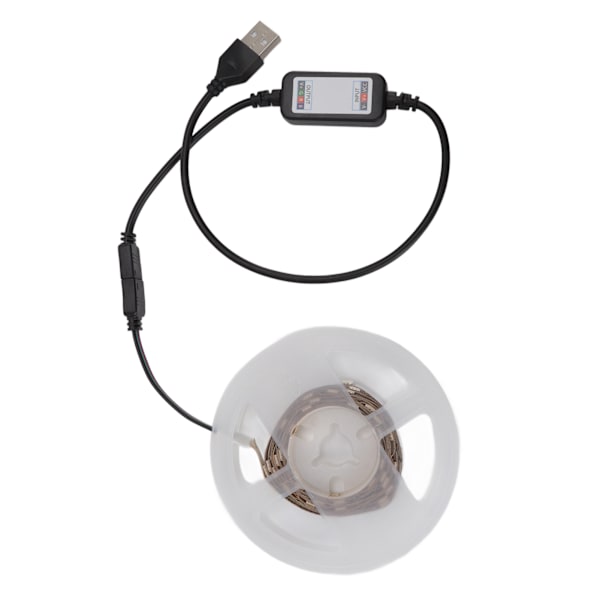 LED-tejpbelysning med ljuspärlor USB Bluetooth APP-kontroll för rum heminredning 5V 2 m