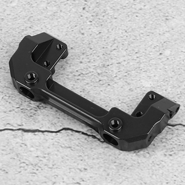 Aluminiumslegering Front Servo Monteringsstativ Passer Til Axial SCX10 III AX103007 1/10 RC Crawler Bil Svart