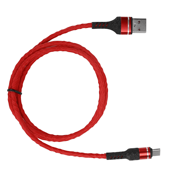 1M 3A nopea latauskaapeli punottu USB-laturi latauskaapeli datan synkronointilaturijohto Type C