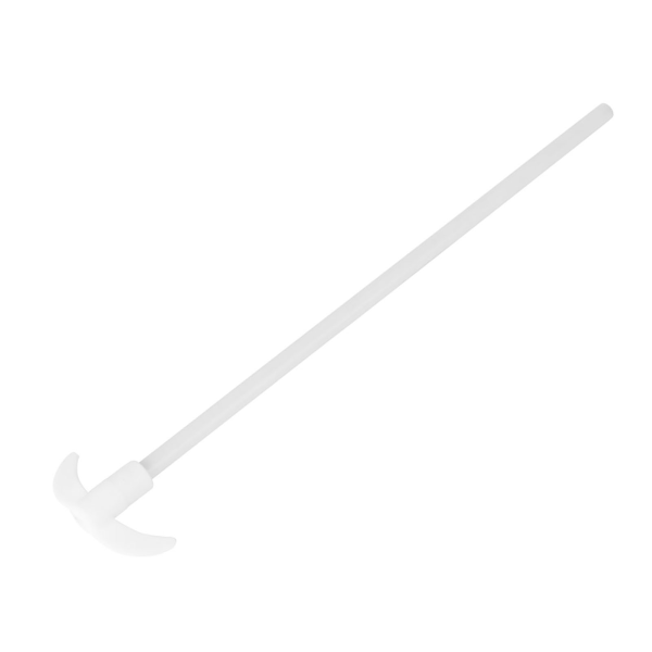 Högtemperaturbeständig PTFE-omrörarstav för laboratoriebruk L 305 mm B 60 mm D 7 mm