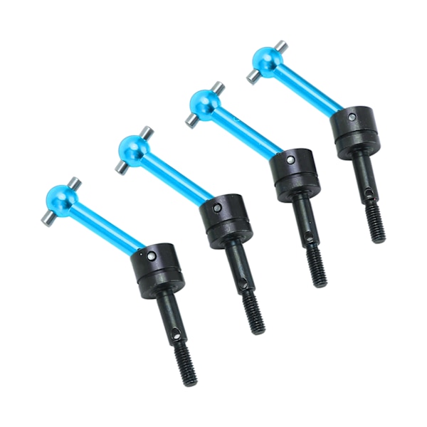 4 st universella drivaxlar i metall CVD 70 mm för Tamiya TT02 1/10 RC-bil uppgraderingsdelar blå