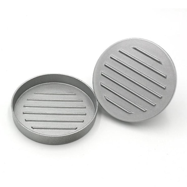 Burgerpresse Patty Maker Non-Stick Hamburger Form med 100 Vokspapirer BPA Fri til Oksekød Veggie BBQ Grill