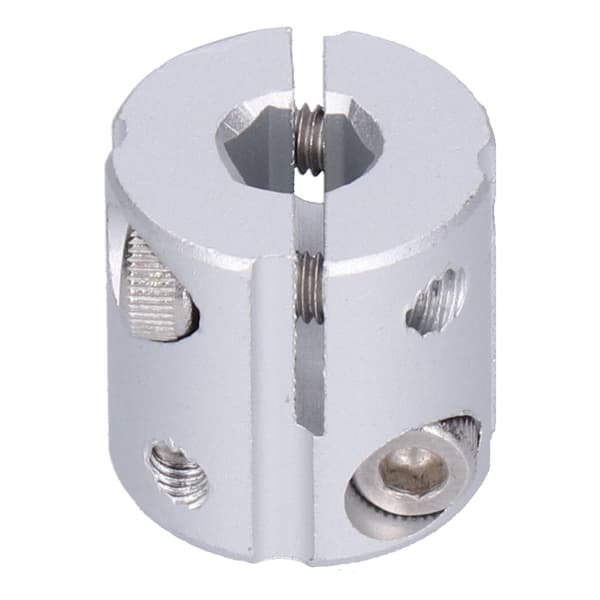 2 stk. Akselkobling Aluminium Legering Hex Hul Høj Belastning Fleksibel Akselkobling til Forbindelse af Dele 8 mm til 8 mm