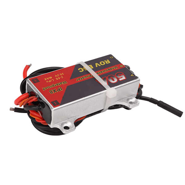 Borstlös ESC 50A IPX8 Vattentät Förseglad PWM Signal Undervattens Thruster ESC för Inner Rotation Motor