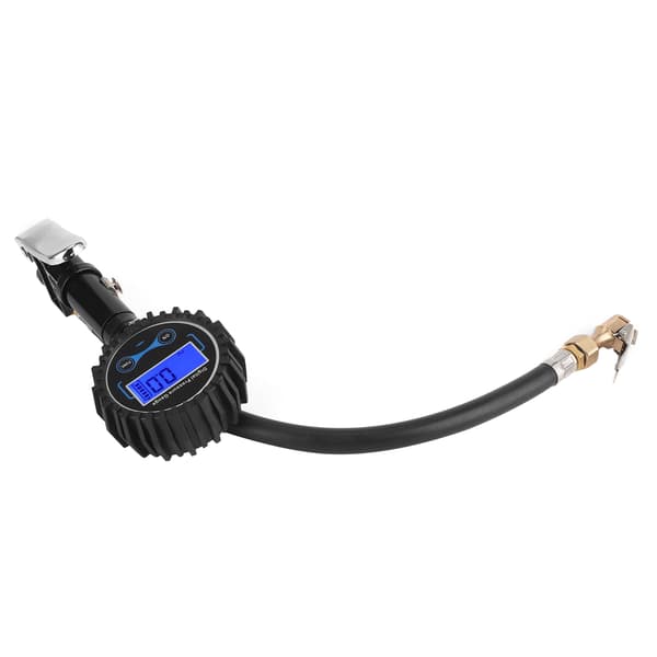 200PSI Dæktryksmåler Overvågning LCD Digital Display Inflator med LED-lys til Bil Auto Motorcykel